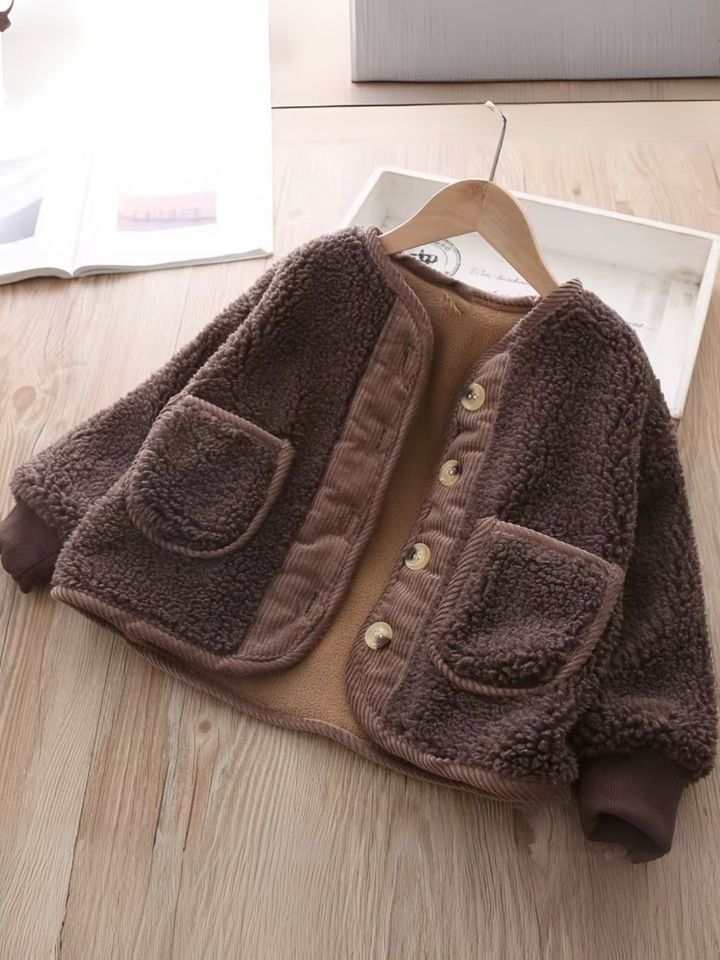 Downy Darling Fuzzy Jacket Mia Belle Girls