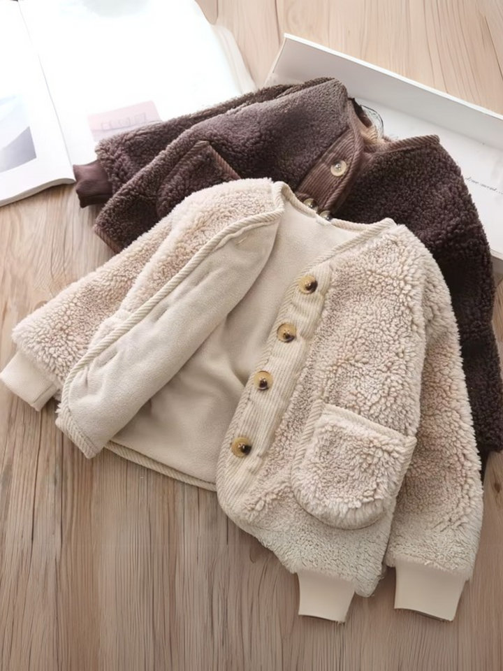 Downy Darling Fuzzy Jacket Mia Belle Girls
