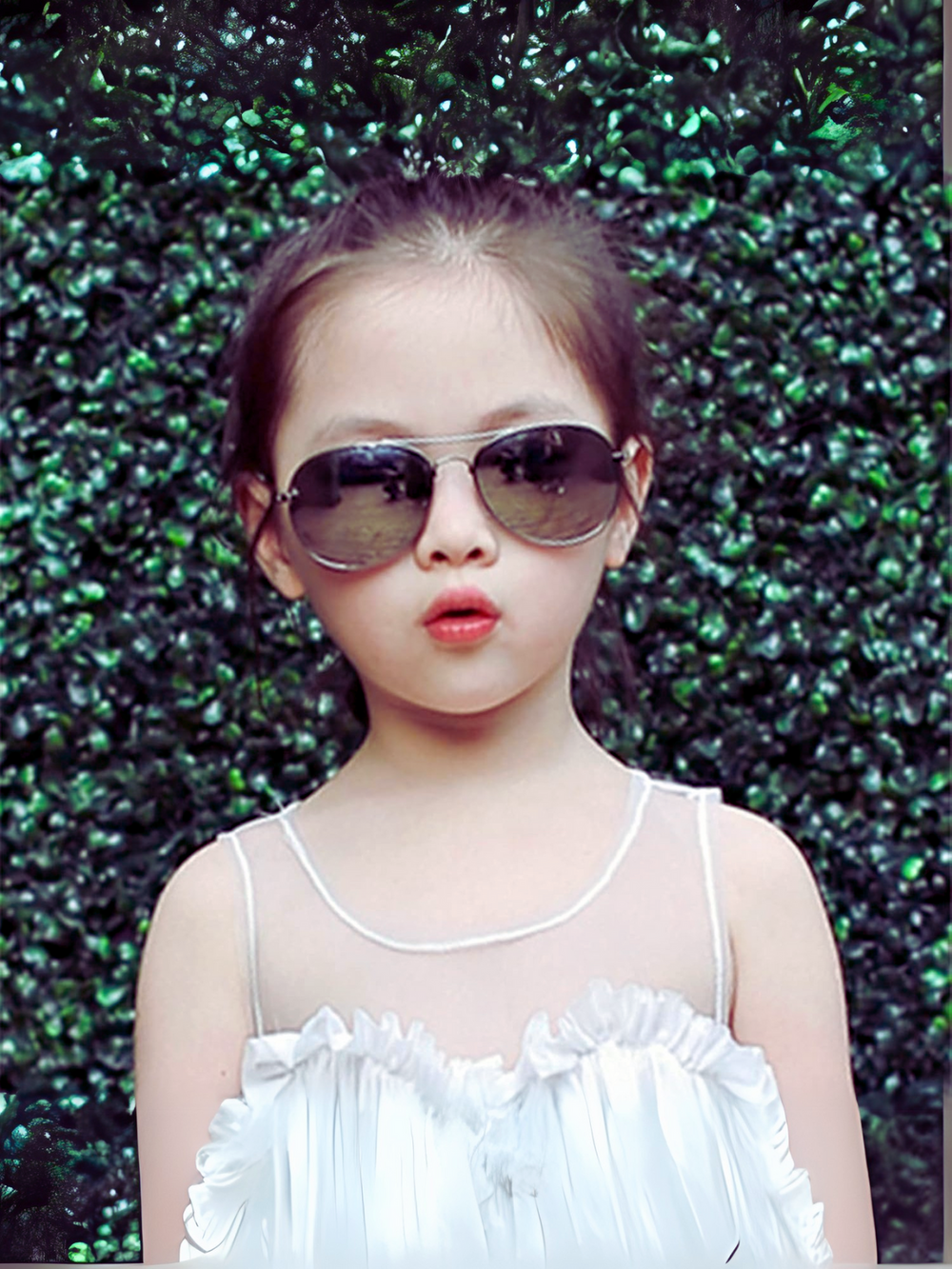 No Pictures, Please Aviator Sunglasses Mia Belle Girls