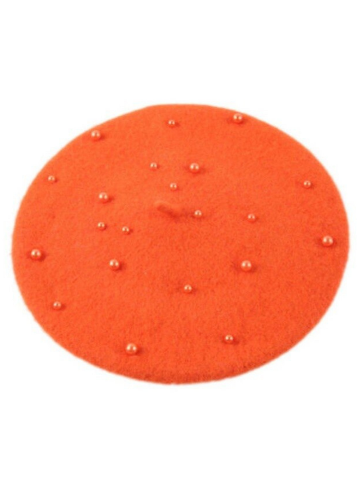 Girls Preppy Pearl Beret Mia Belle Girls