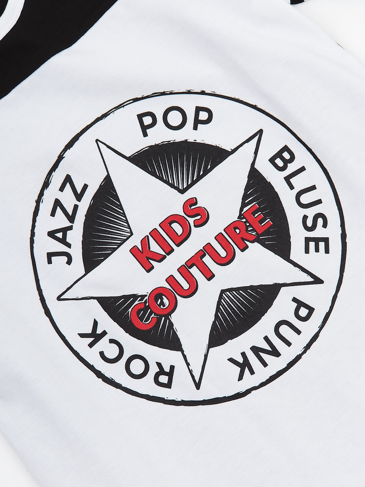 Black Music Genres Set of 2 T-Shirts by Kids Couture Mia Belle Girls