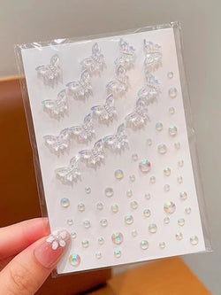 Butterfly Face & Body Gem Stickers