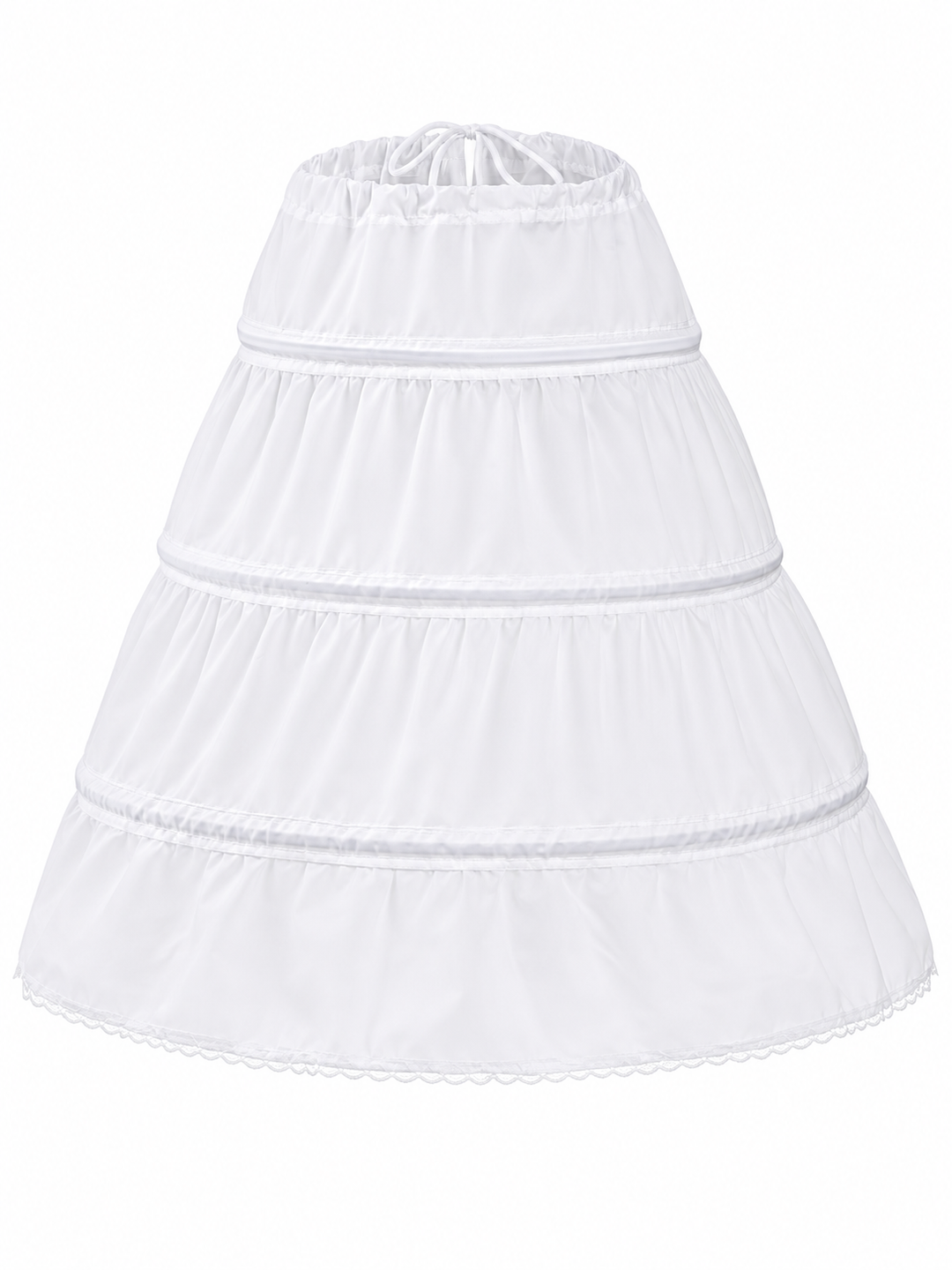 Girls Petticoat 3 Hoop Crinoline Skirt