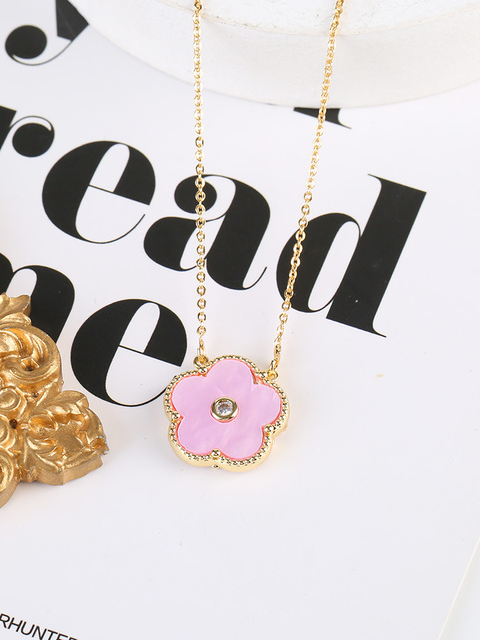 Pastel Petal Necklace Mia Belle Girls