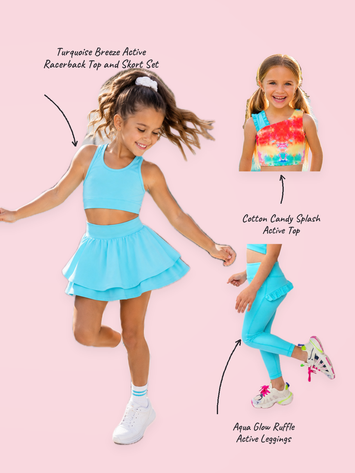 Aqua Active Mix & Match 5-Piece Outfit - bundle overview