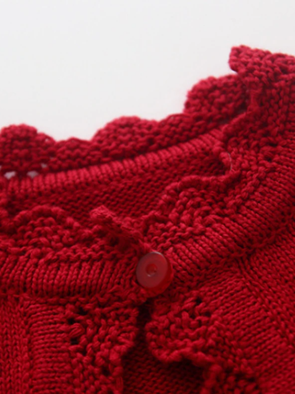 Kids Sweaters & Cardigans | Girls Cable Knit Bolero | Mia Belle Girls