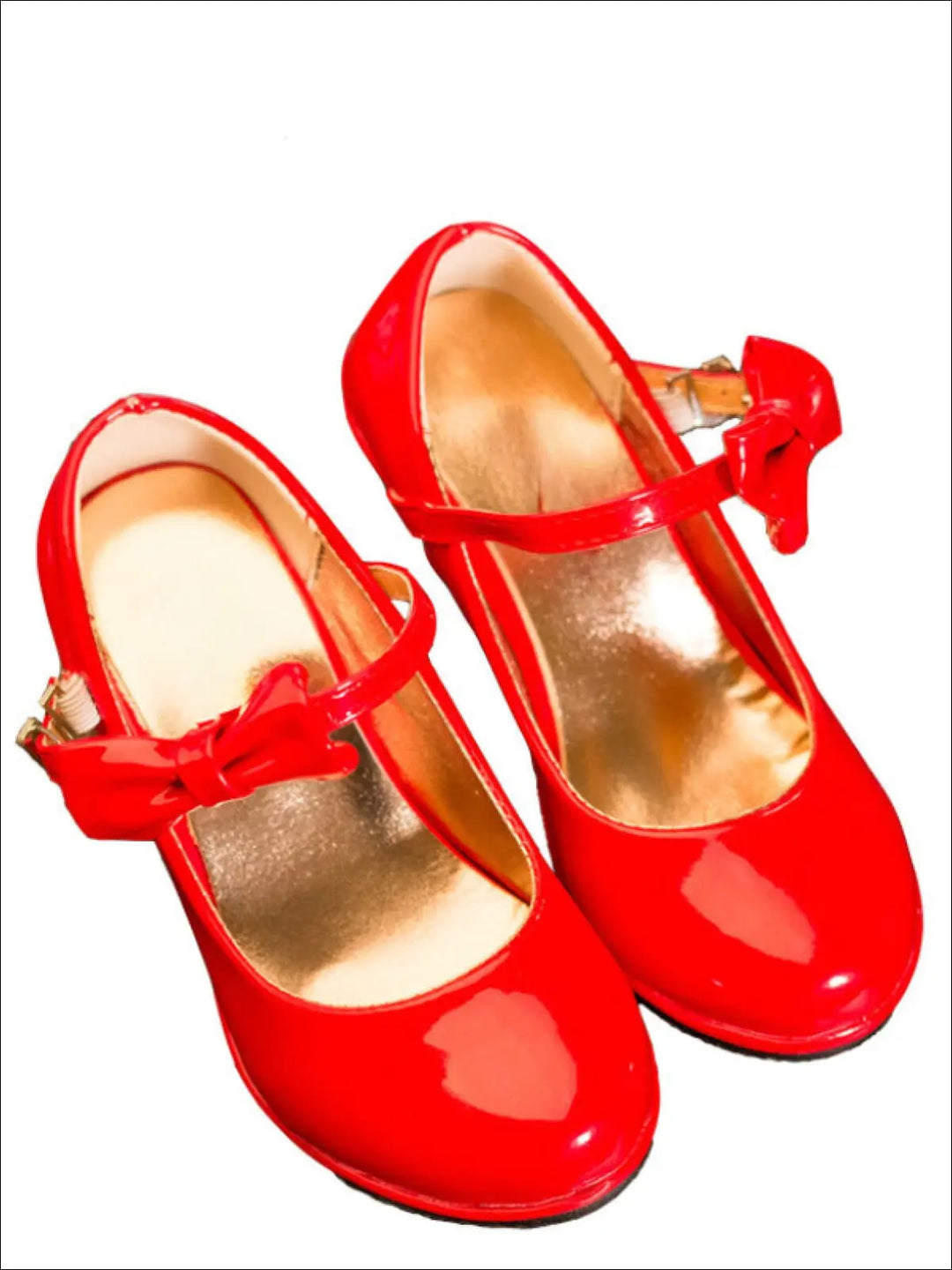 Charming Red Bow Mary Jane Shoes By Liv and Mia Mia Belle Girls