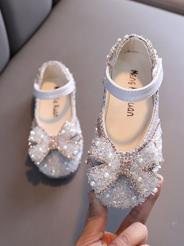 Mia Belle Girls Bow Mary Jane Shoes | Shoes By Liv and Mia