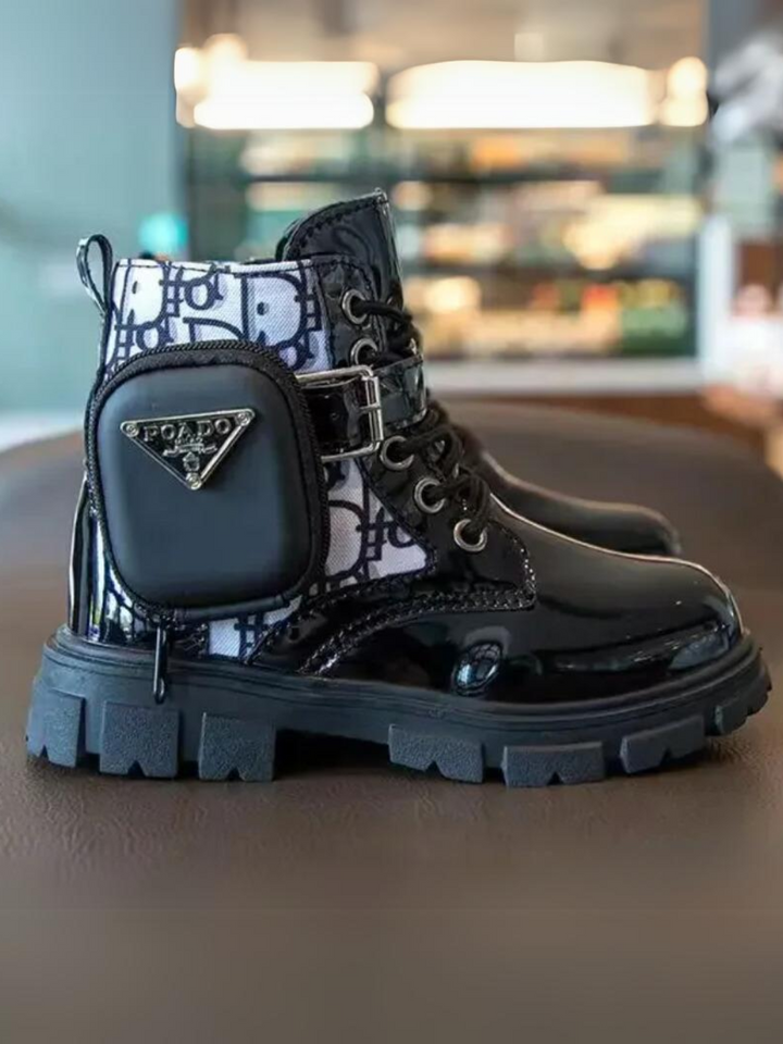 Girls Fashion Ankle Boots By Liv and Mia Mia Belle Girls