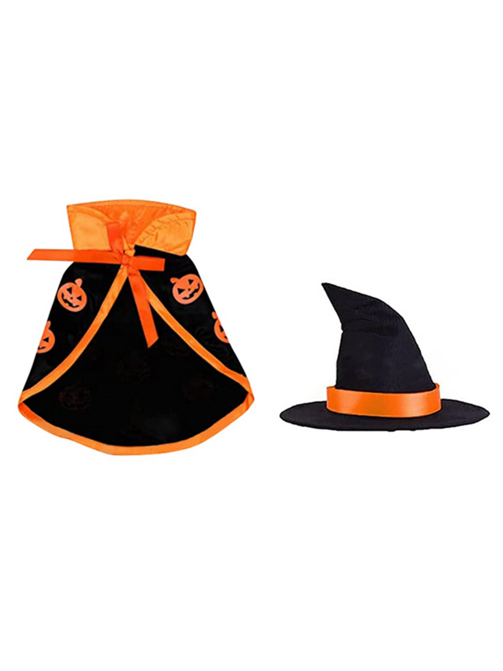 Pets Charming Witch Cloak and Hat Halloween Costume Mia Belle Girls