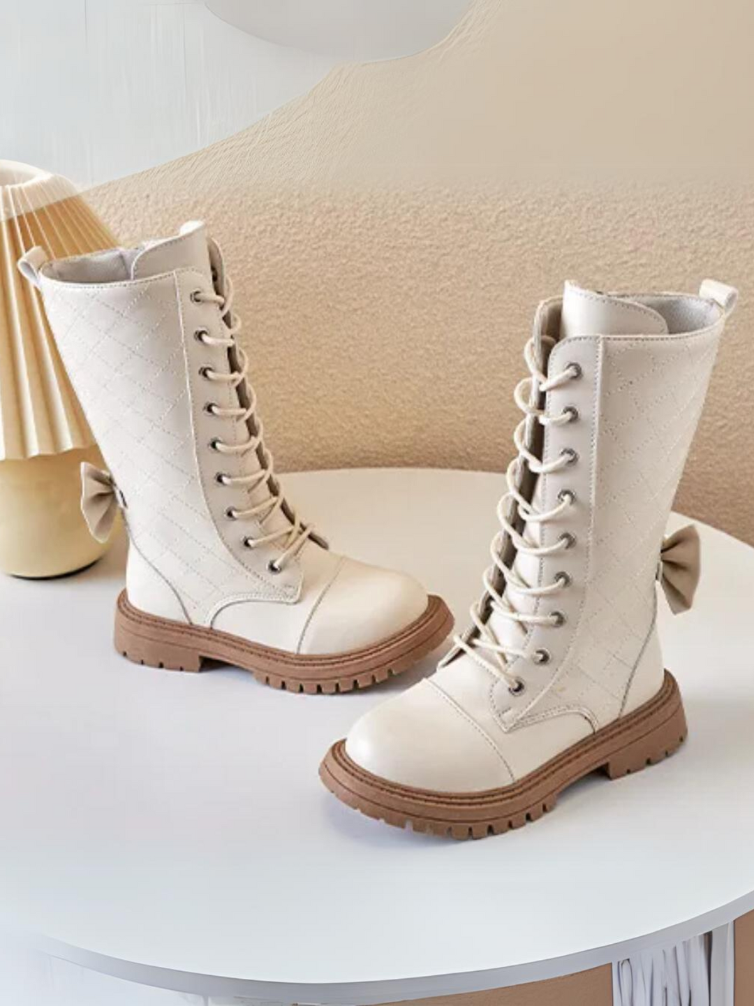 Fall Casual High-Top Waterproof Boots Mia Belle Girls