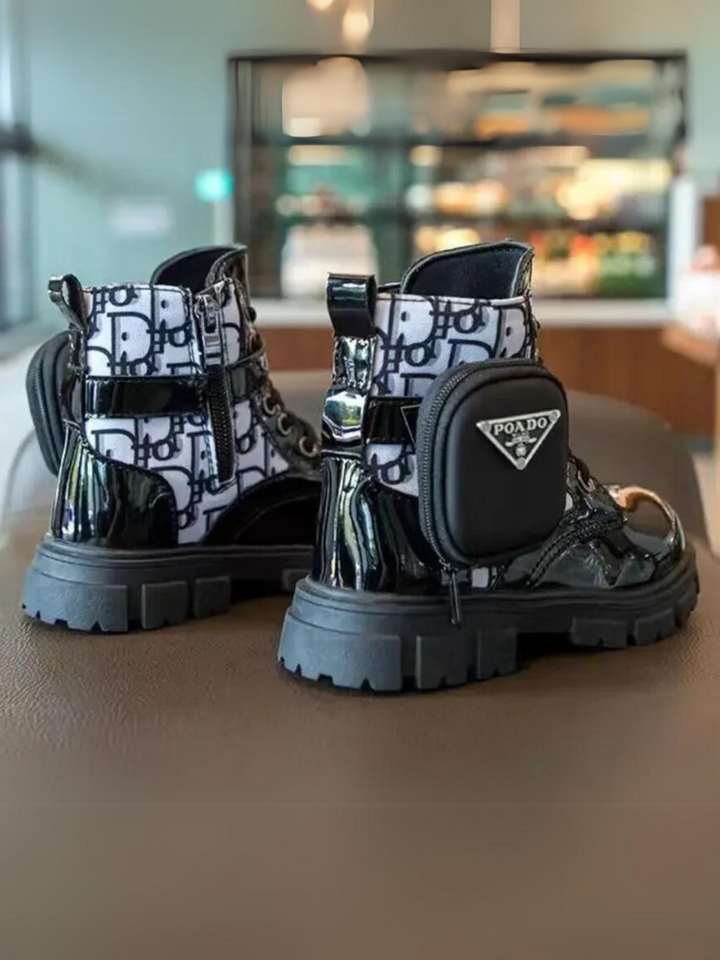 Girls Fashion Ankle Boots By Liv and Mia Mia Belle Girls