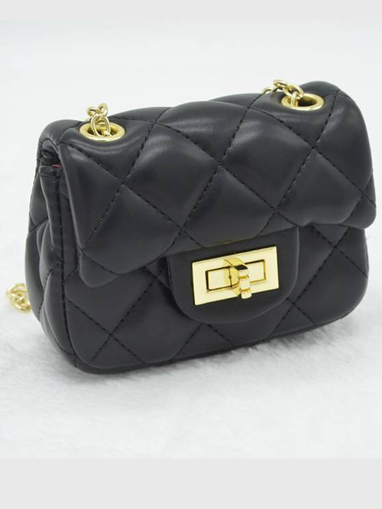 Toddler Fashion Accessories | Little Girls Quilted Crossbody Handbag