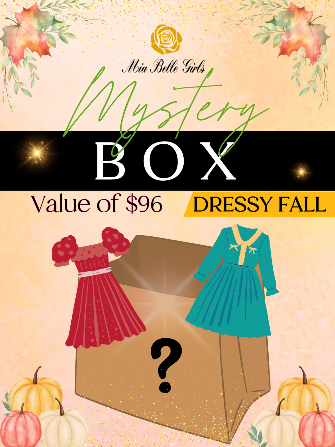Mystery Box - 2 Dressy Fall Styles Mia Belle Girls