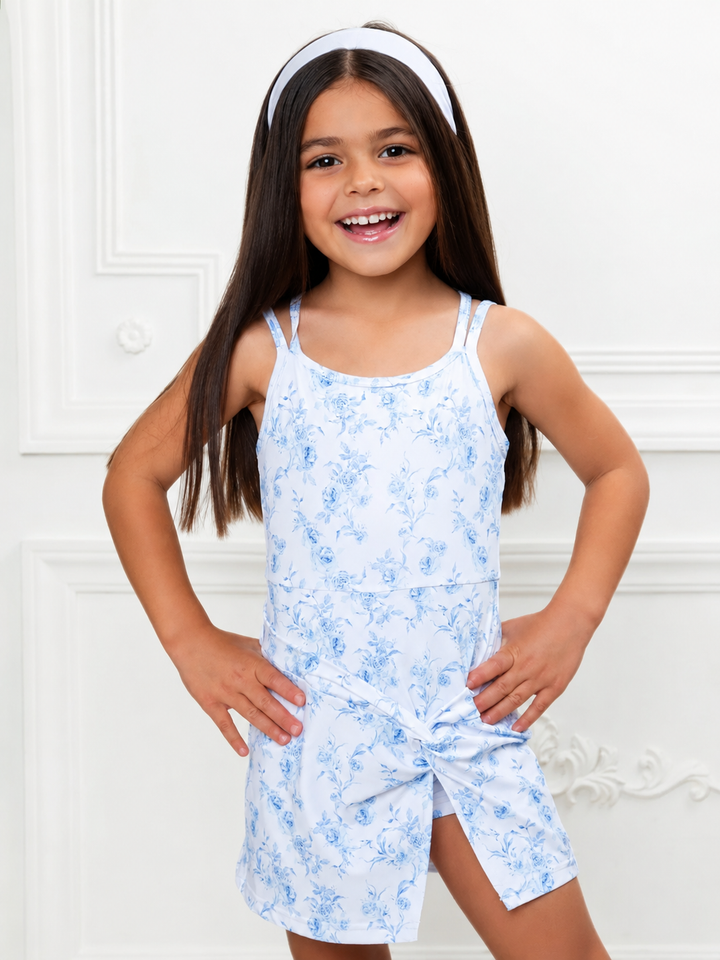 Blue Beauty Floral Dress
