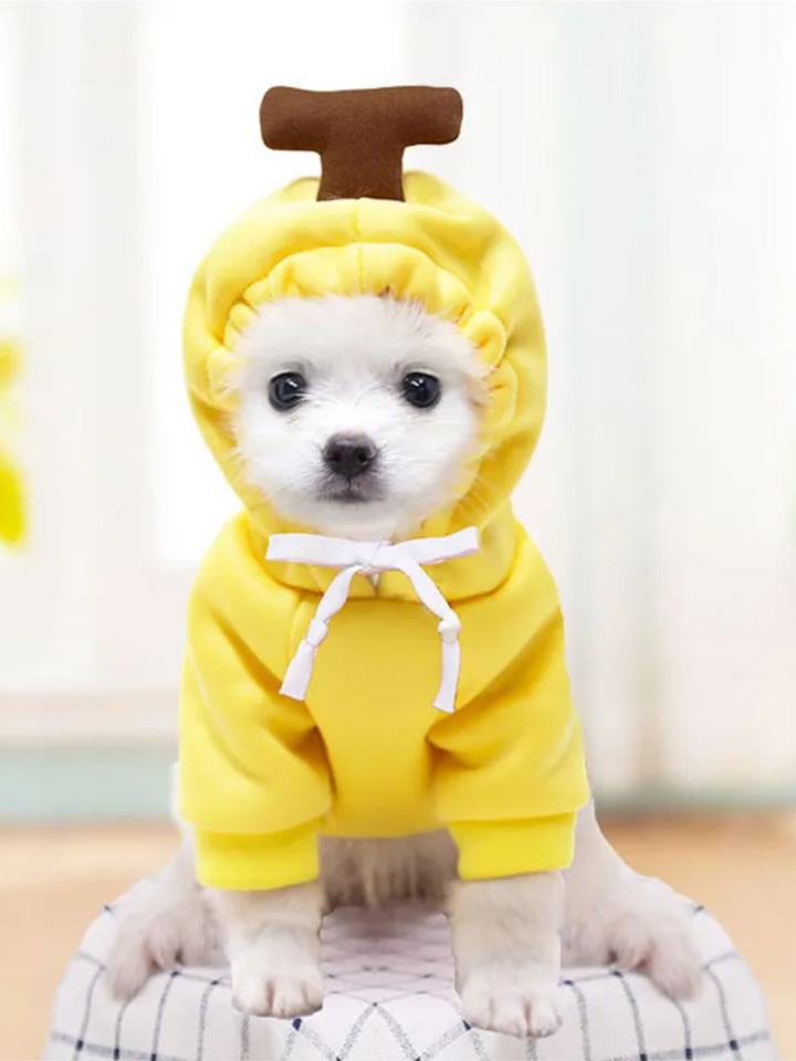 Adorable Banana Dog Halloween Costume Mia Belle Girls