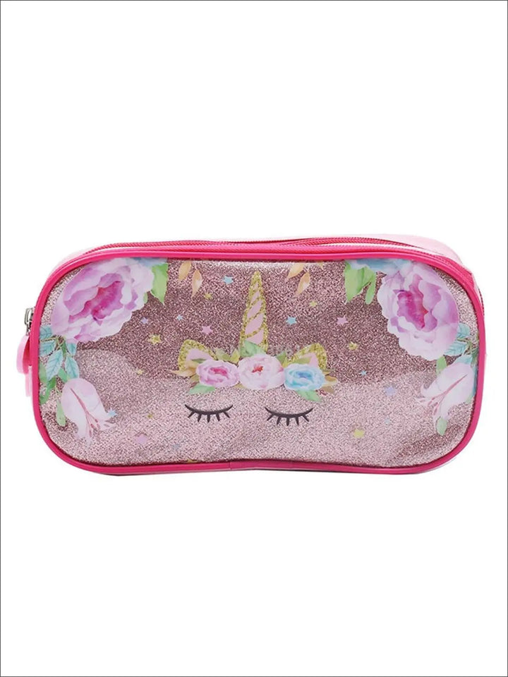 Back To School Bags | Iridescent 3pc Backpack Set | Mia Belle Girls