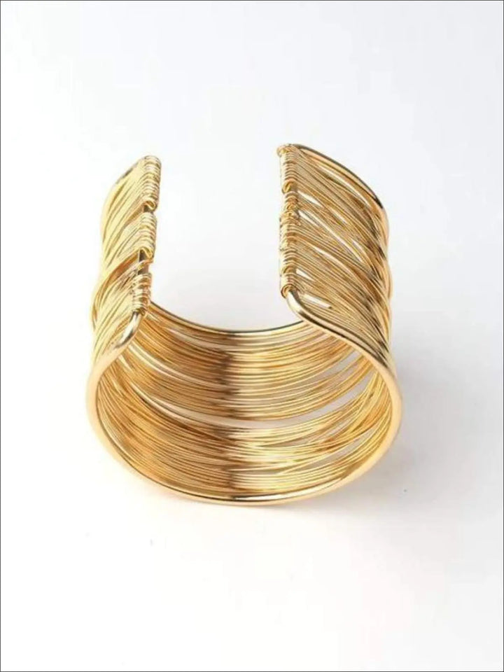 Kids Halloween Accessories | Boho Gold Cuff Bracelet | Mia Belle Girls