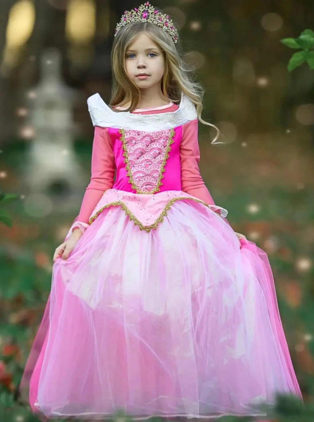 sleeping beauty short dress Little Adventures Sleeping Beauty Party Dress Up Costume
