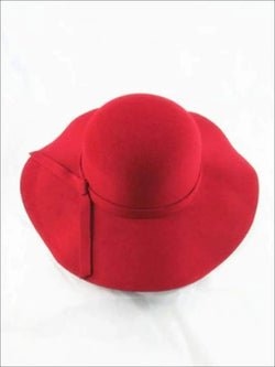 Girls Red Floppy Hat