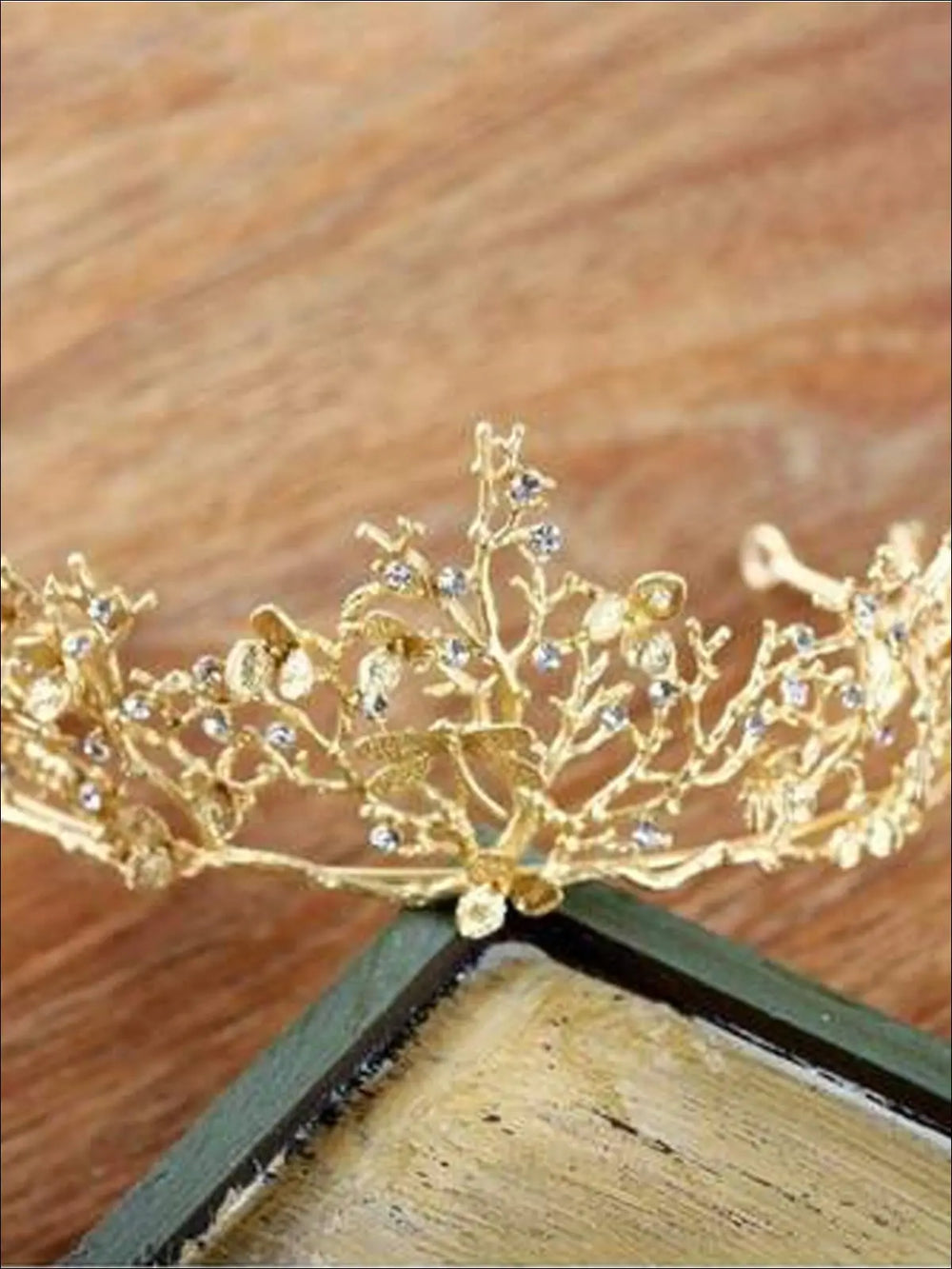 Halloween Accessory | Belle Inspired Princess Crown - Mia Belle Girls