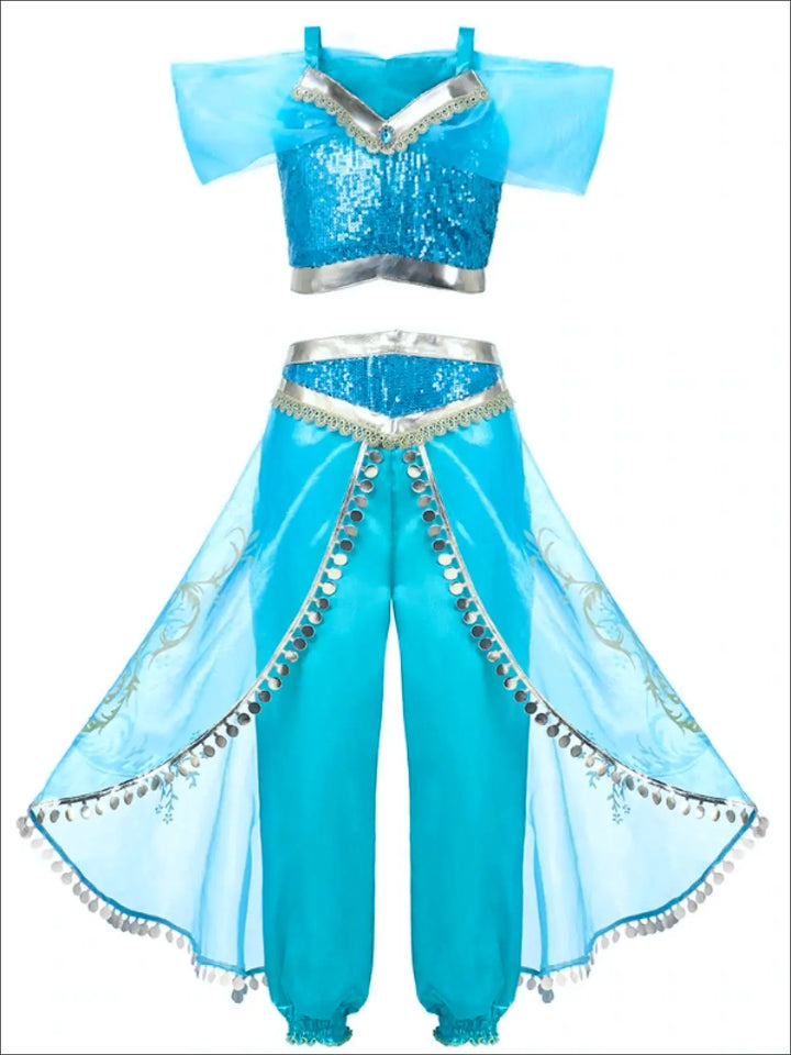 Girls Arabian Nights Princess Costume Set Mia Belle Girls