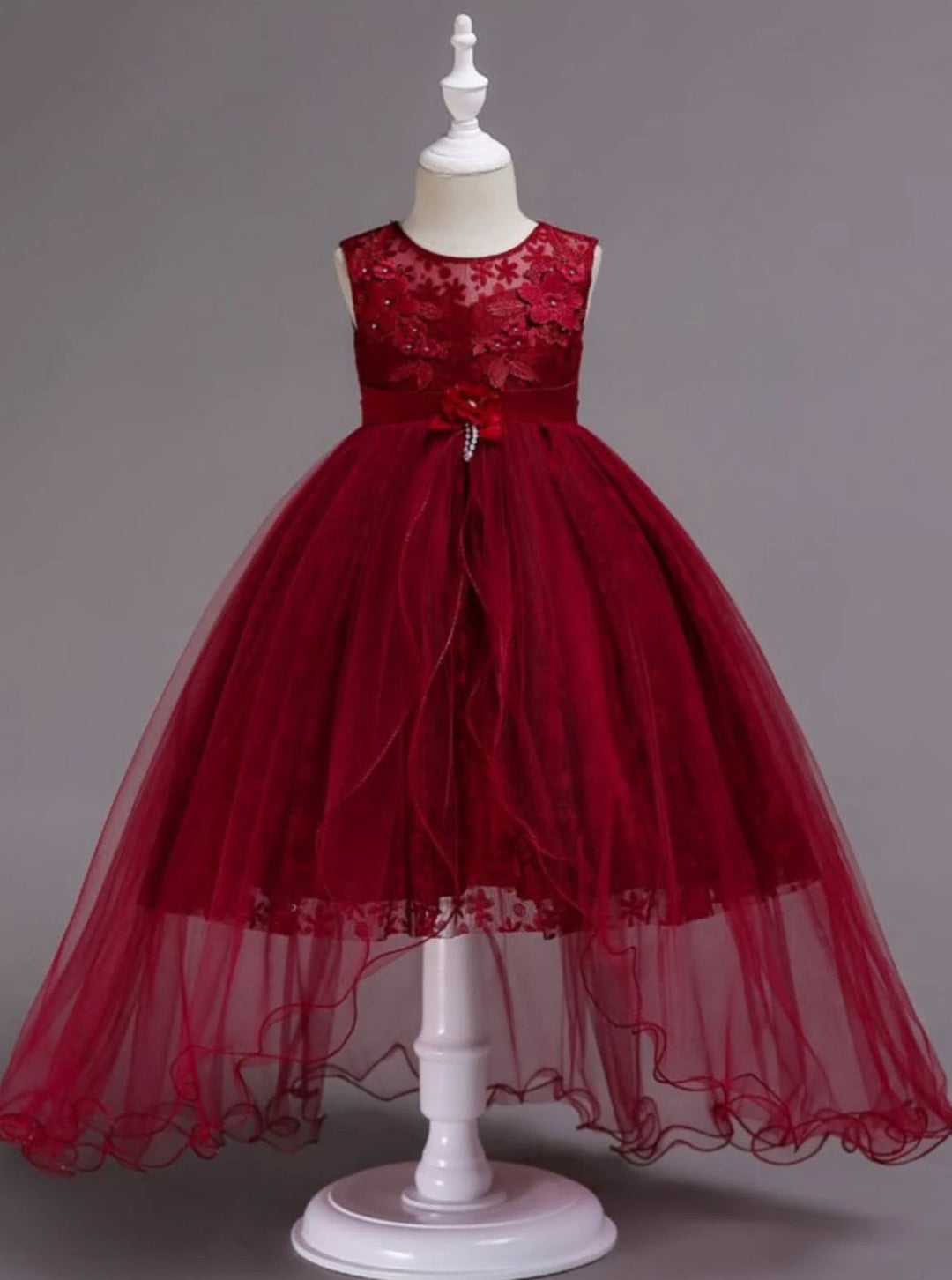 Time For Presents Hi-Lo Tulle Holiday Dress