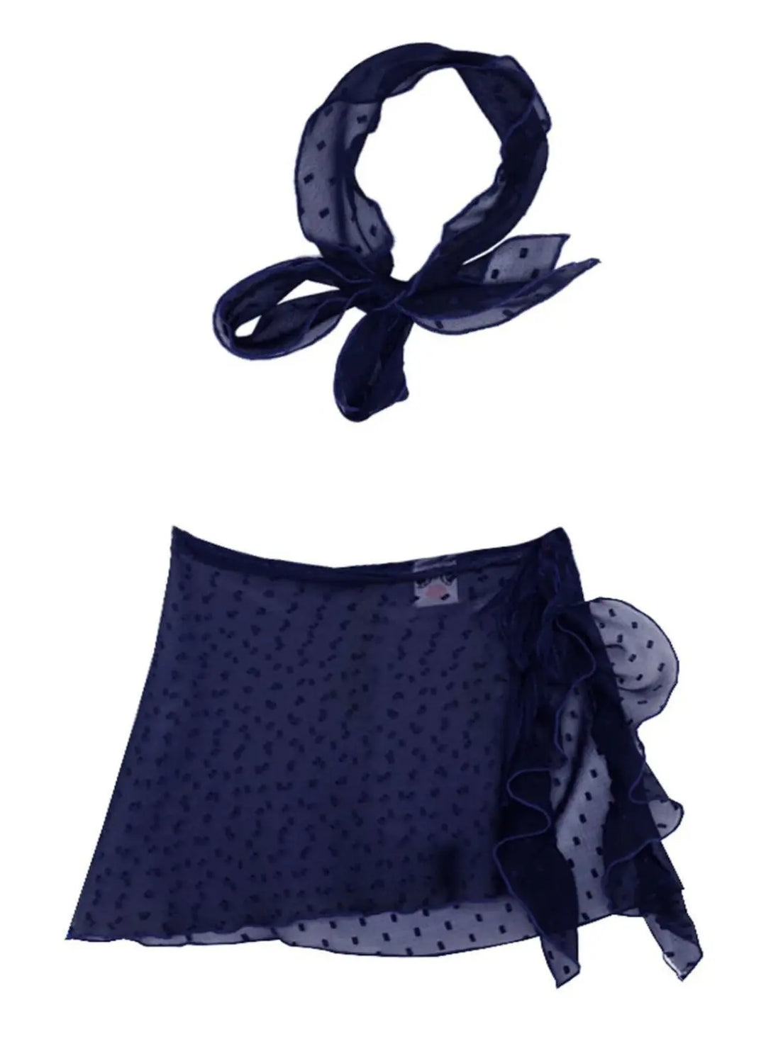 Resort Swim Accessories | Little Girls Swim Sarong & Headband Set