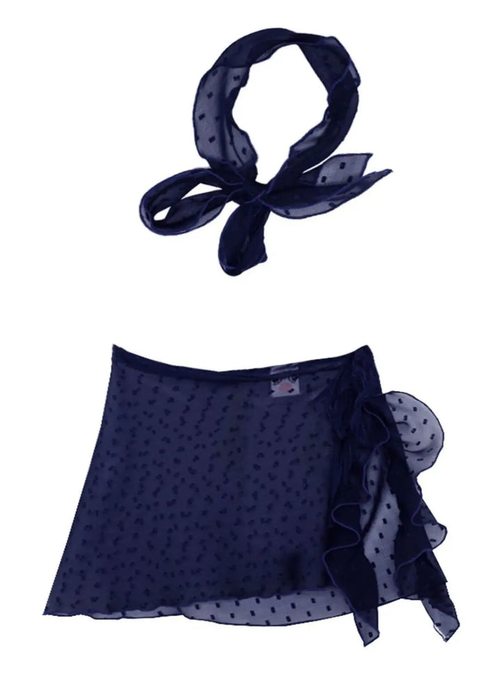 Resort Swim Accessories | Little Girls Swim Sarong & Headband Set