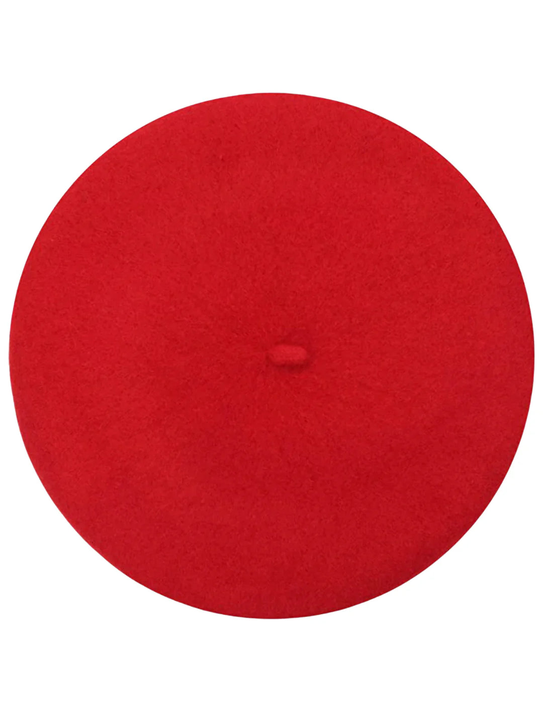 Girls Wool Basic Beret Red Mia Belle Girls