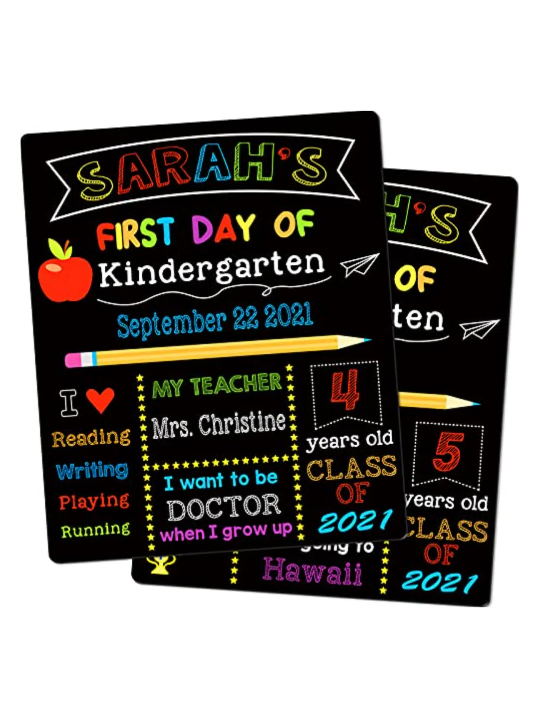 The Complete First Day of School 4-Piece Bundle