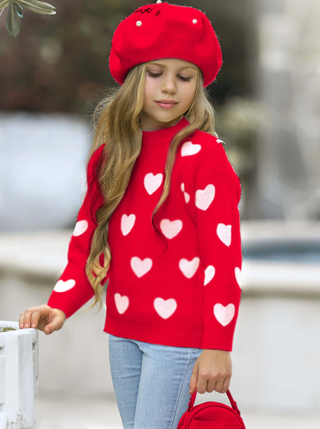 Chance At Love Sweater Mia Belle Girls