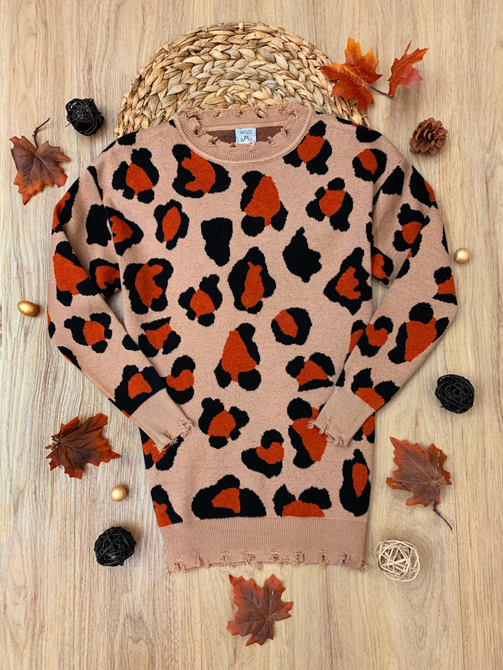 Mommy And Me Leopard Sweater