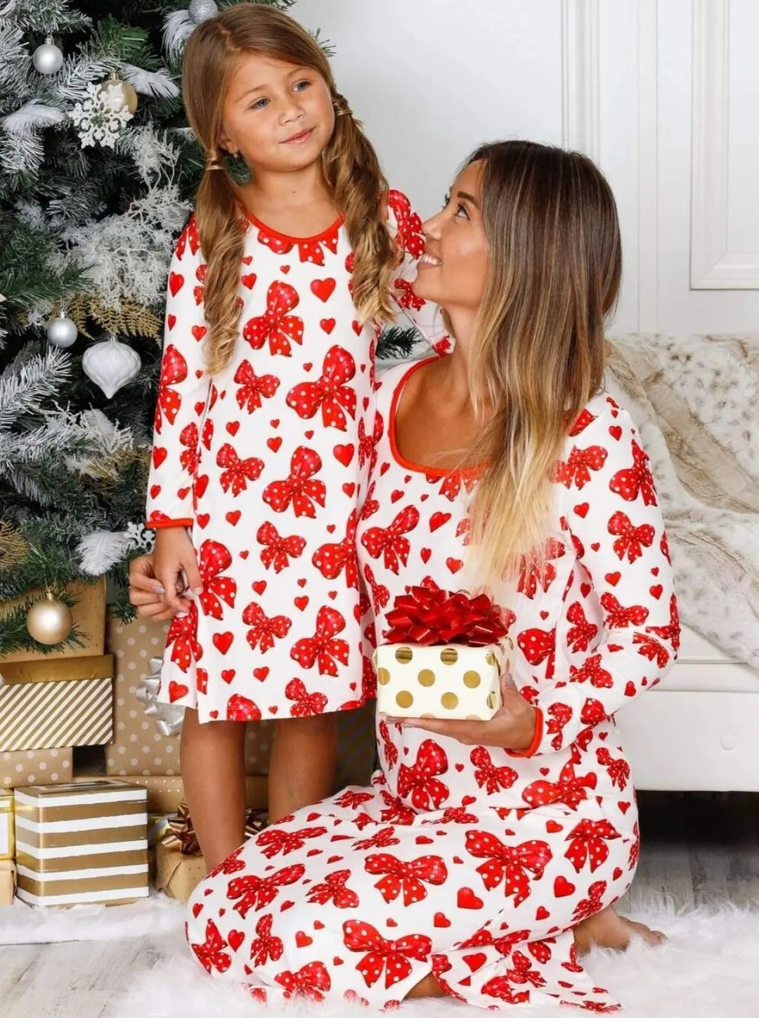 Mommy and Me Matchy-Matchy Nightgown Pajama – Mia Belle Girls